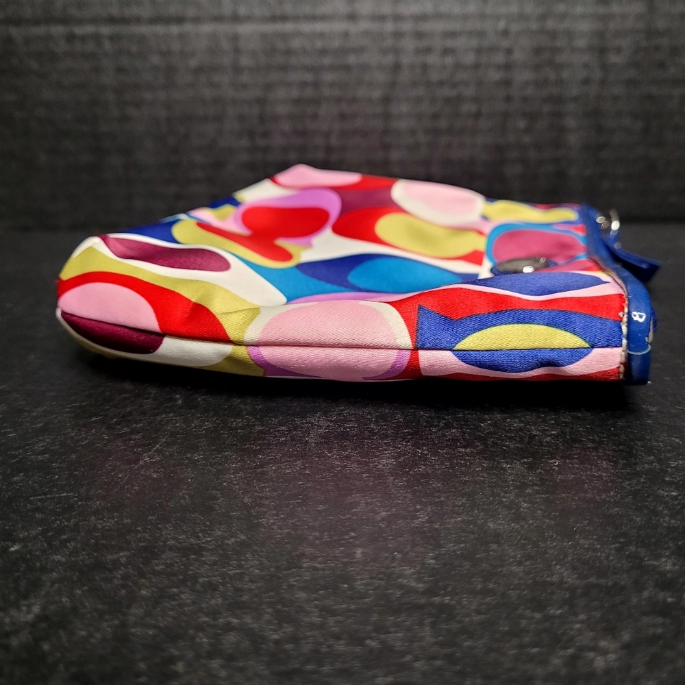 Coach Multicolor Scarf Print Signature C's Cosmet… - image 8